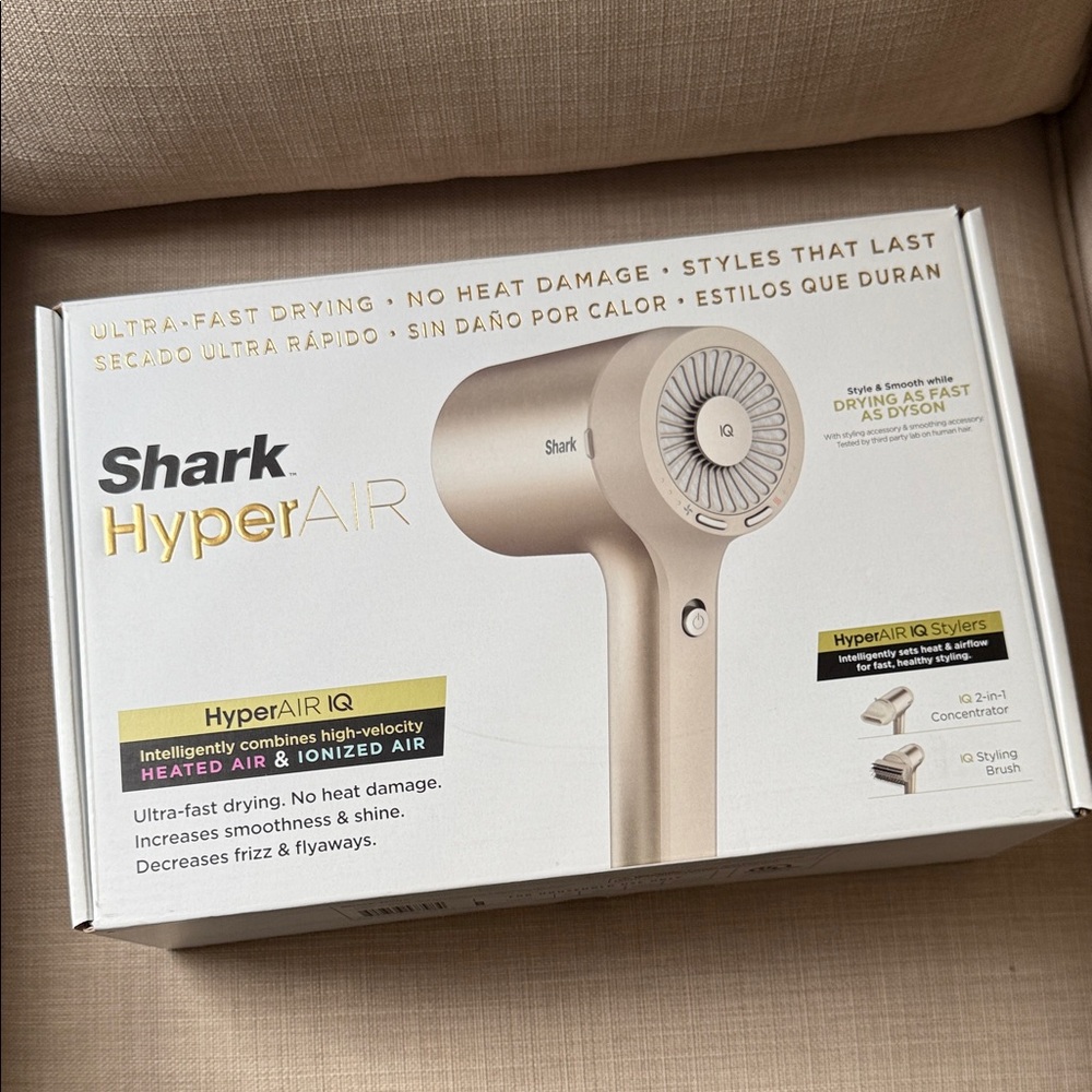 Shark HyperAIR Hair Dryer - Gold